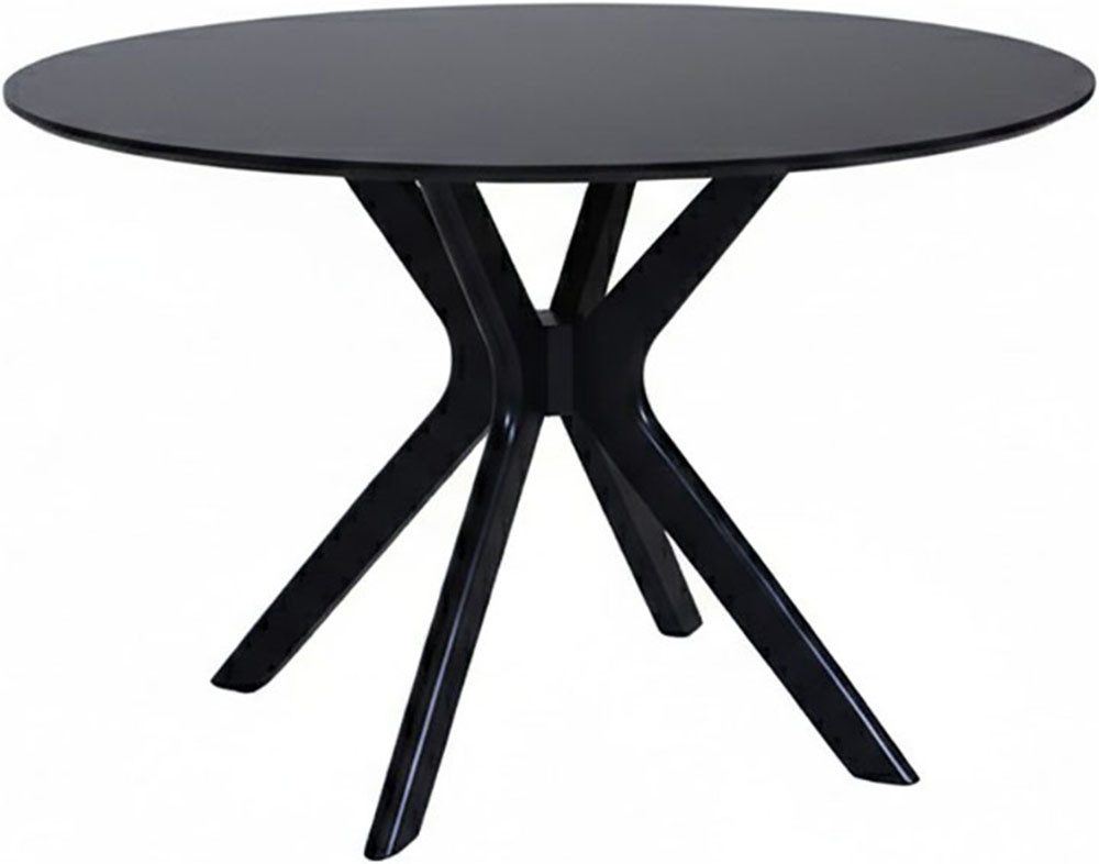 Jahnke Esstisch DINE ROX, Esstisch, rund, Massivholz, Skandi-Look, für bis zu 4 Personen, 115 cm