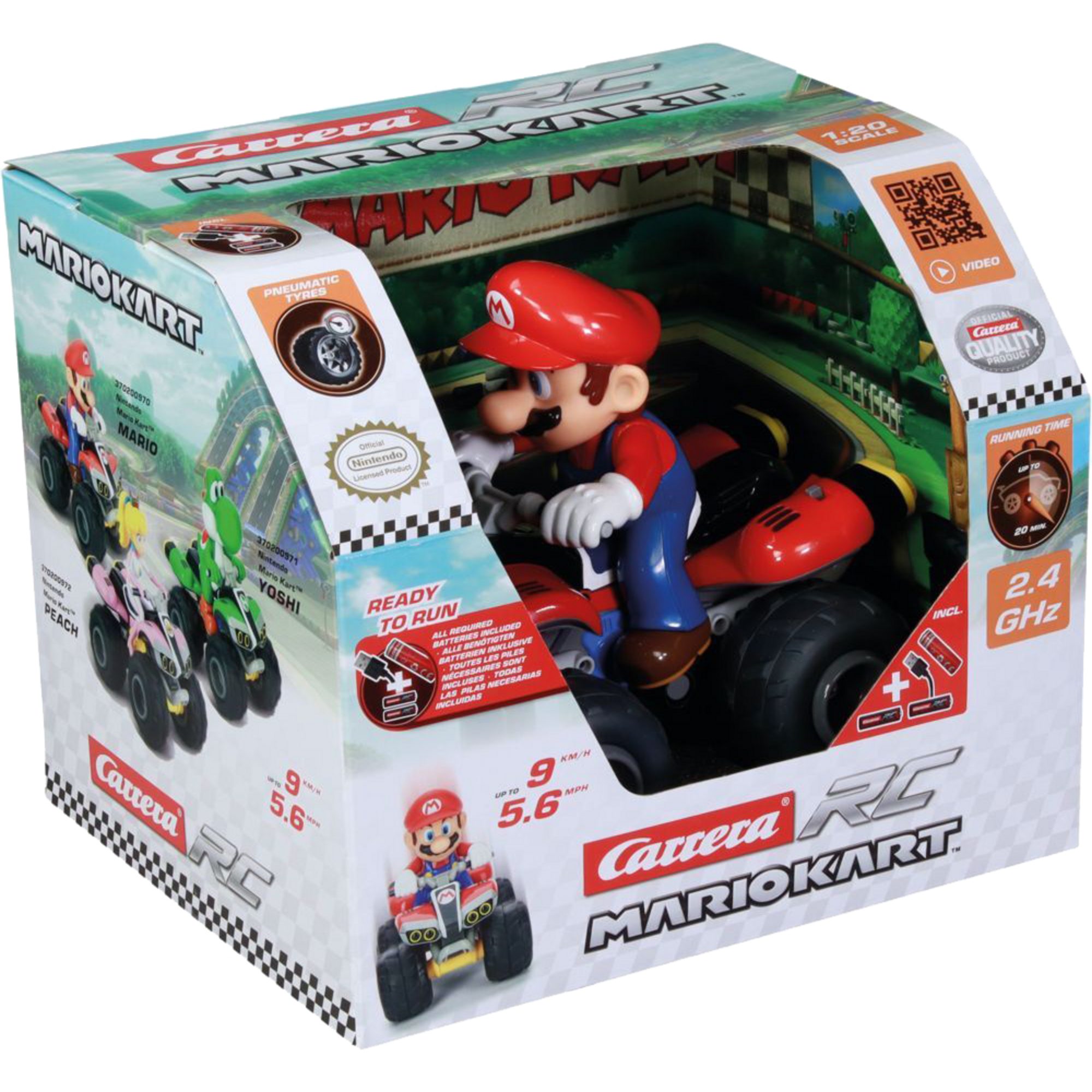 Carrera® RC-Auto Carrera RC 2,4GHz Mario Kart Mario - Quad