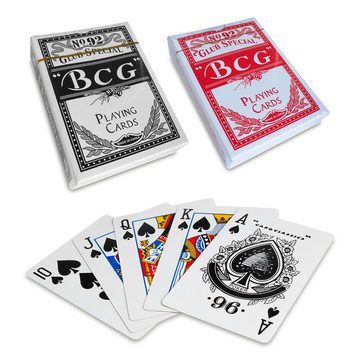 EAXUS Spielesammlung, Poker, Kartenspiel Deluxe Pokerkoffer - Profi Pokerset 500 Chips, Kartendecks & Würfel