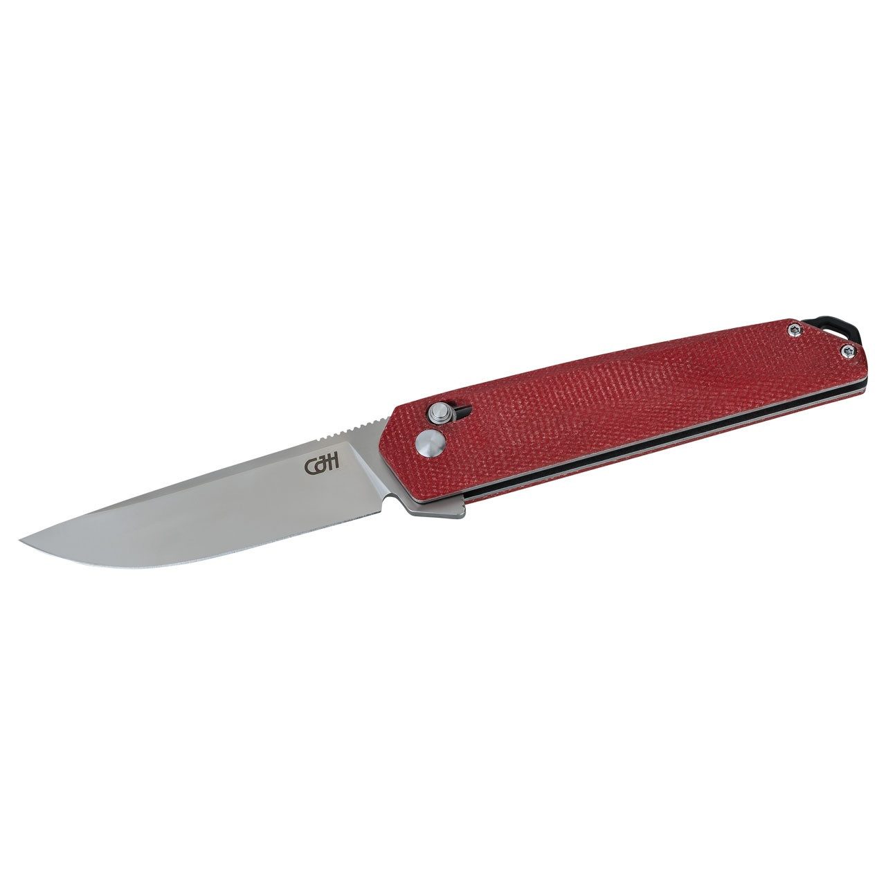 Taschenmesser CJH Taschenmesser, Micarta, rot