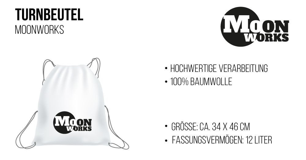 MoonWorks Turnbeutel Turnbeutel Spruch lustig Bonus-Papa Opa Geschenkidee Väter Großväter
