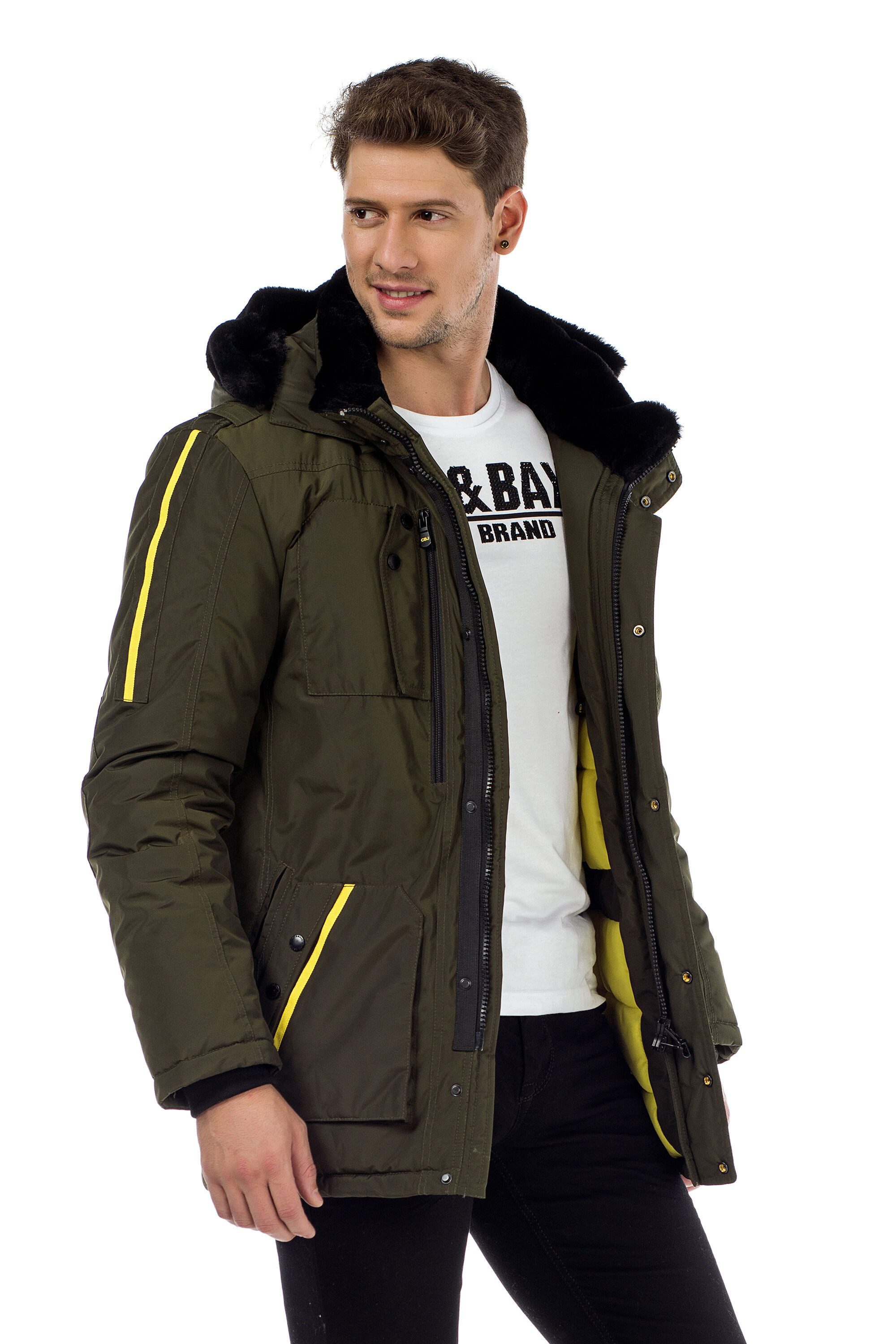 Cipo & Baxx Parka Jacke in Regular-Fit, CM-130