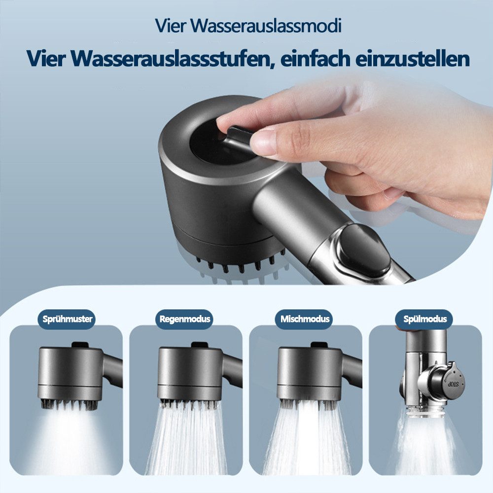 MODFU Handbrause Duschkopf Sparduschkopf Regendusche Hand günstig online kaufen