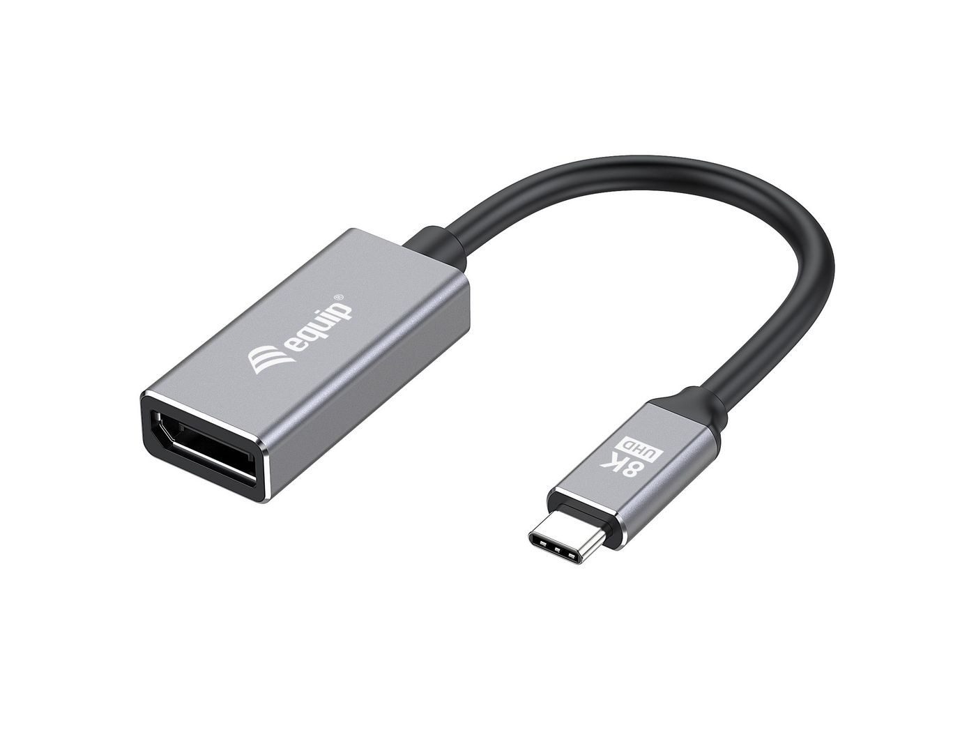 EQUIP Adapter USB-C -> DisplayPort 1.4 8K60Hz 0.15m gr Computer-Kabel