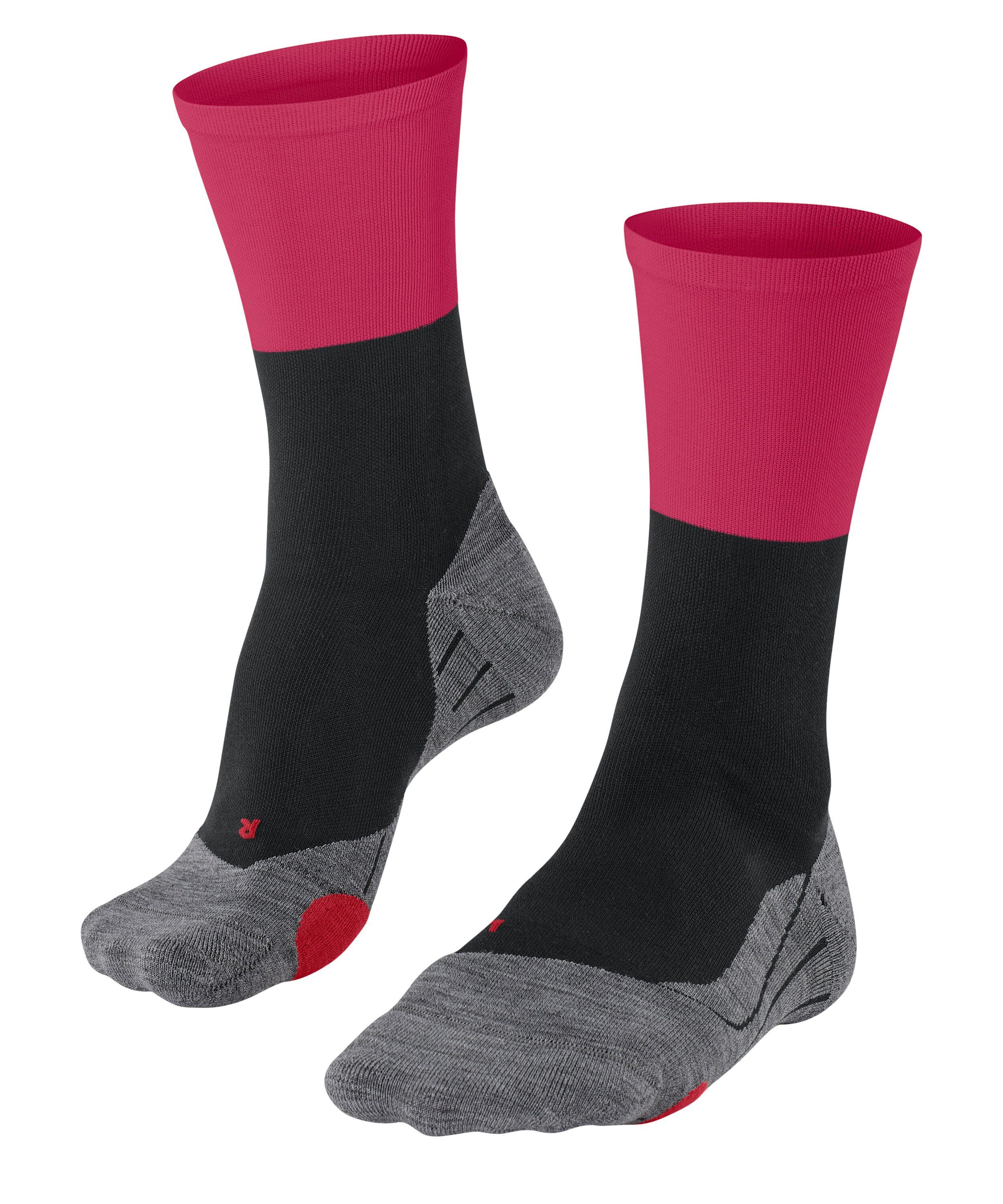 FALKE Sportsocken BC Radsocke (3008) Kontrolle direkte black ultraleichte Gravel für (1-Paar)