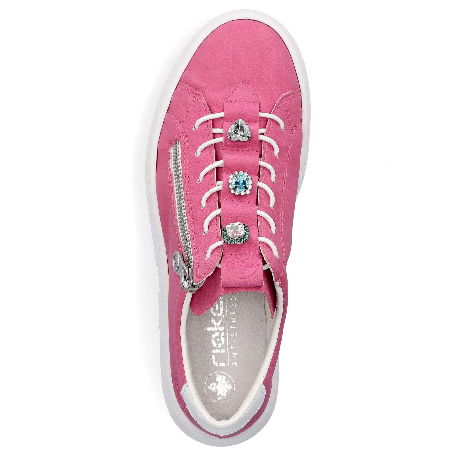 Rieker Rieker Damen Plateau Sneaker pink Sneaker