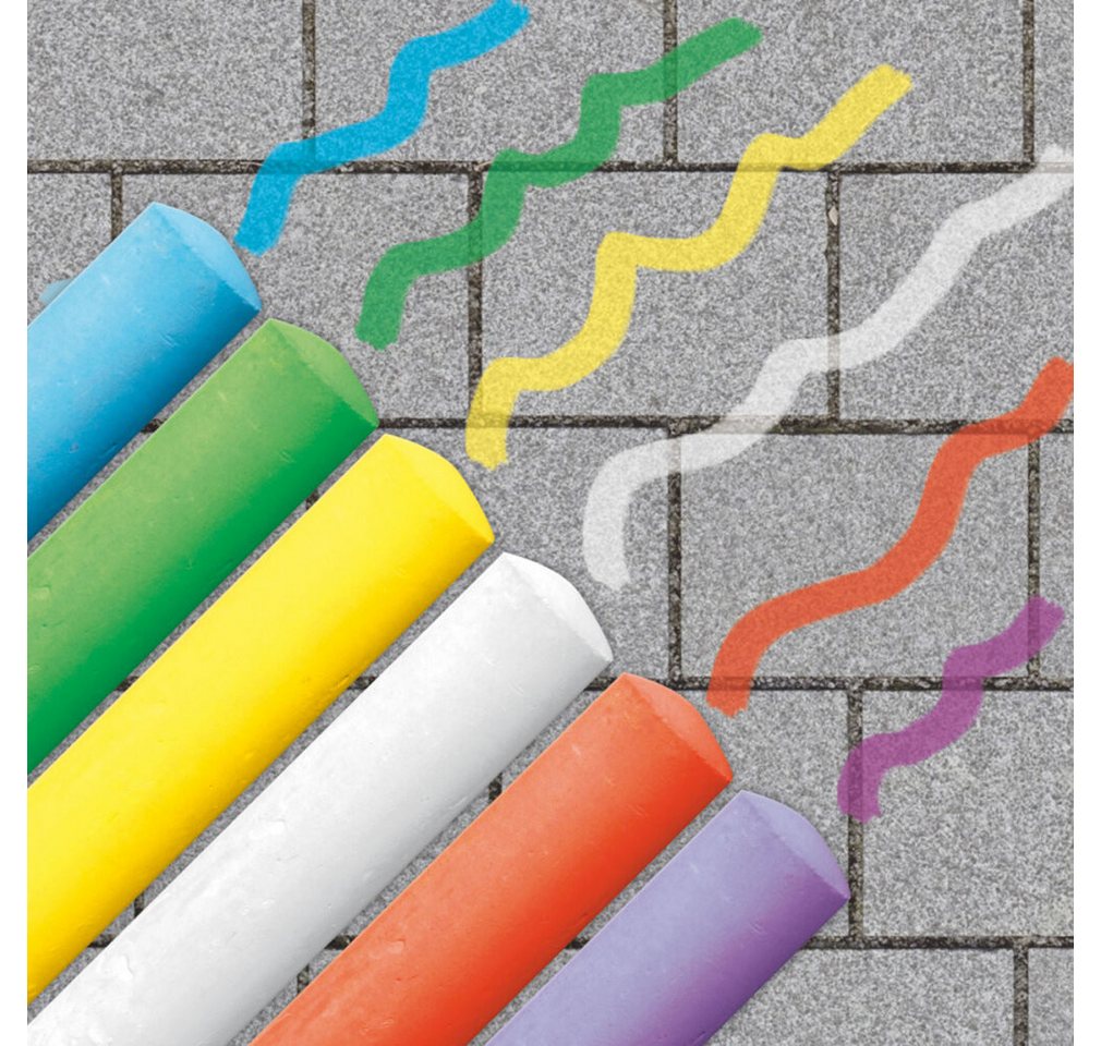 Thumbnail - SES Creative Wachsmalstift 02206 Sidewalk Chalk 6 Pieces
