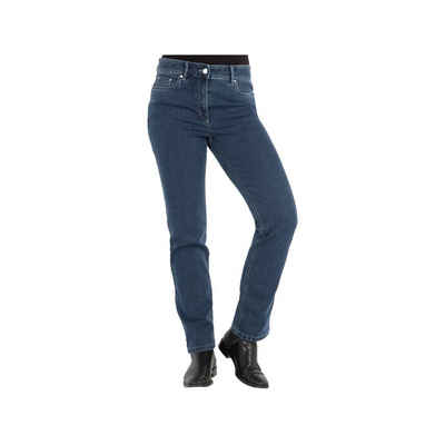 Zerres 5-Pocket-Jeans blau regular (1-tlg)
