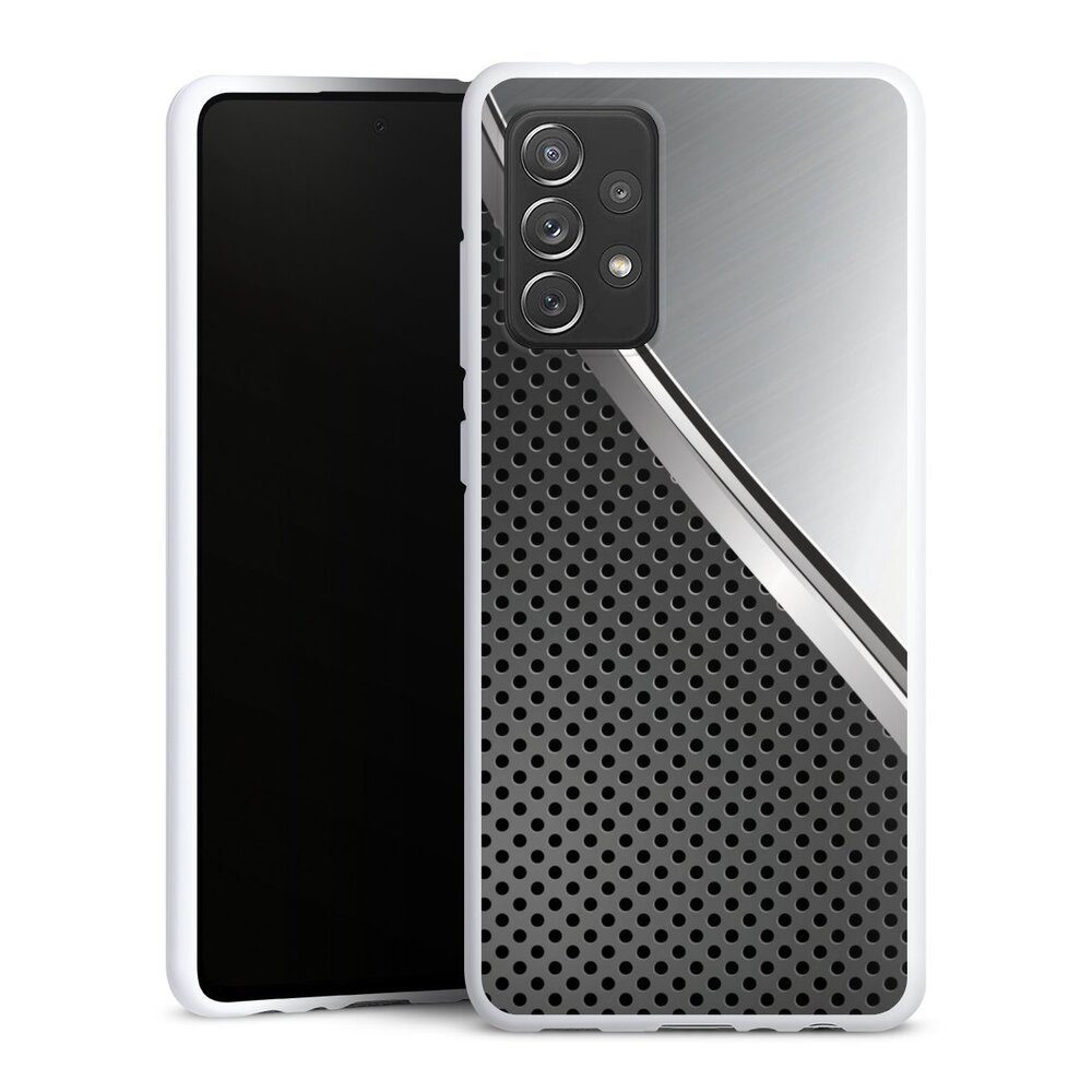 Handyhülle Carbon Stahl Metall Duo Metal Surface
