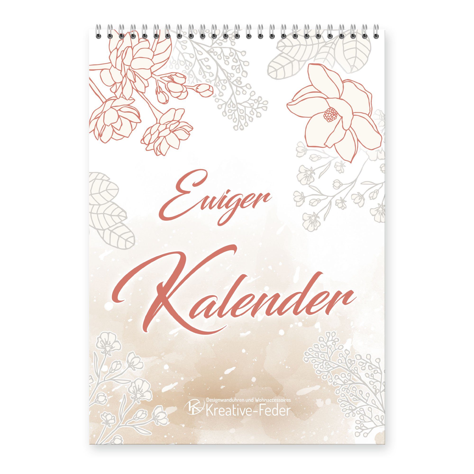 Kreative Feder ewige Kalender, Ewiger Kalender, Kalender, DIN A4,  immerwährend, jahresunabhängig, ideal für Geburtstage, Hochzeit,  Weihnachten online kaufen | OTTO