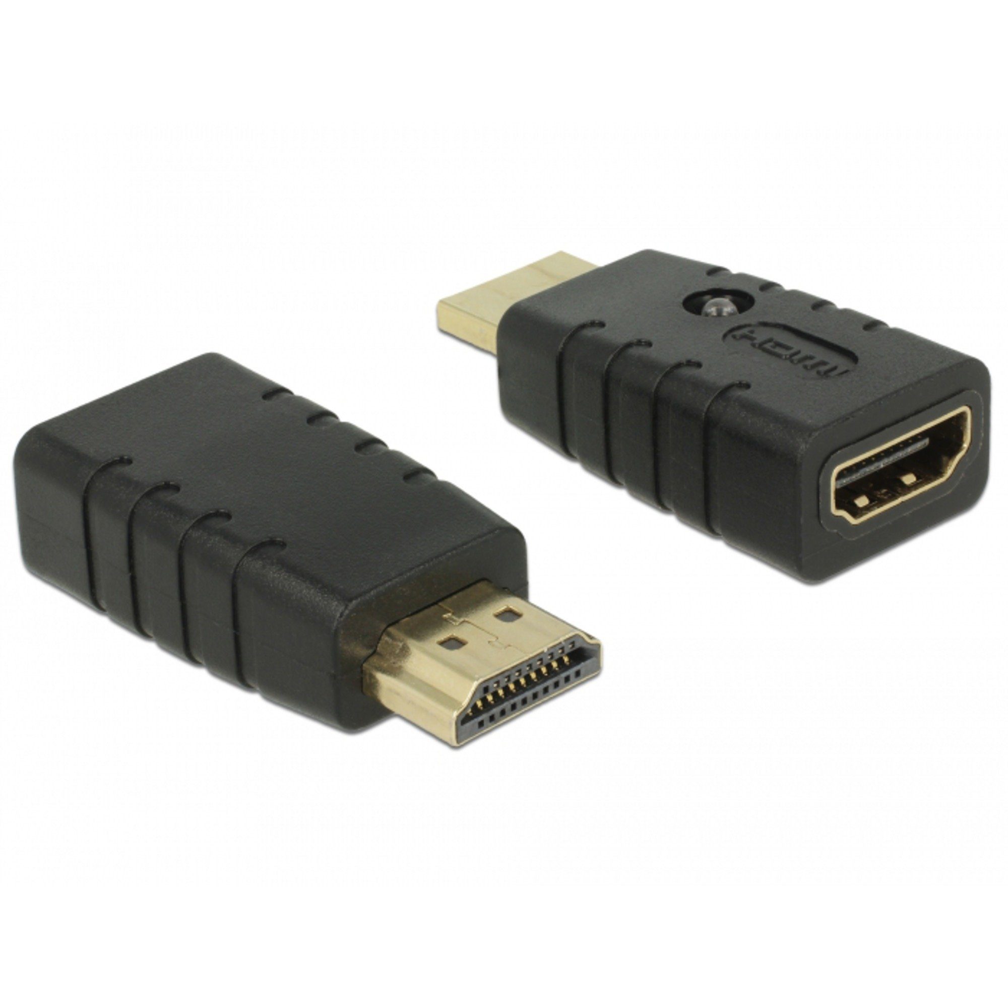 Delock DeLOCK Adapter HDMI (Stecker) > HDMI (Buchse), Audio- & Video-Adapter