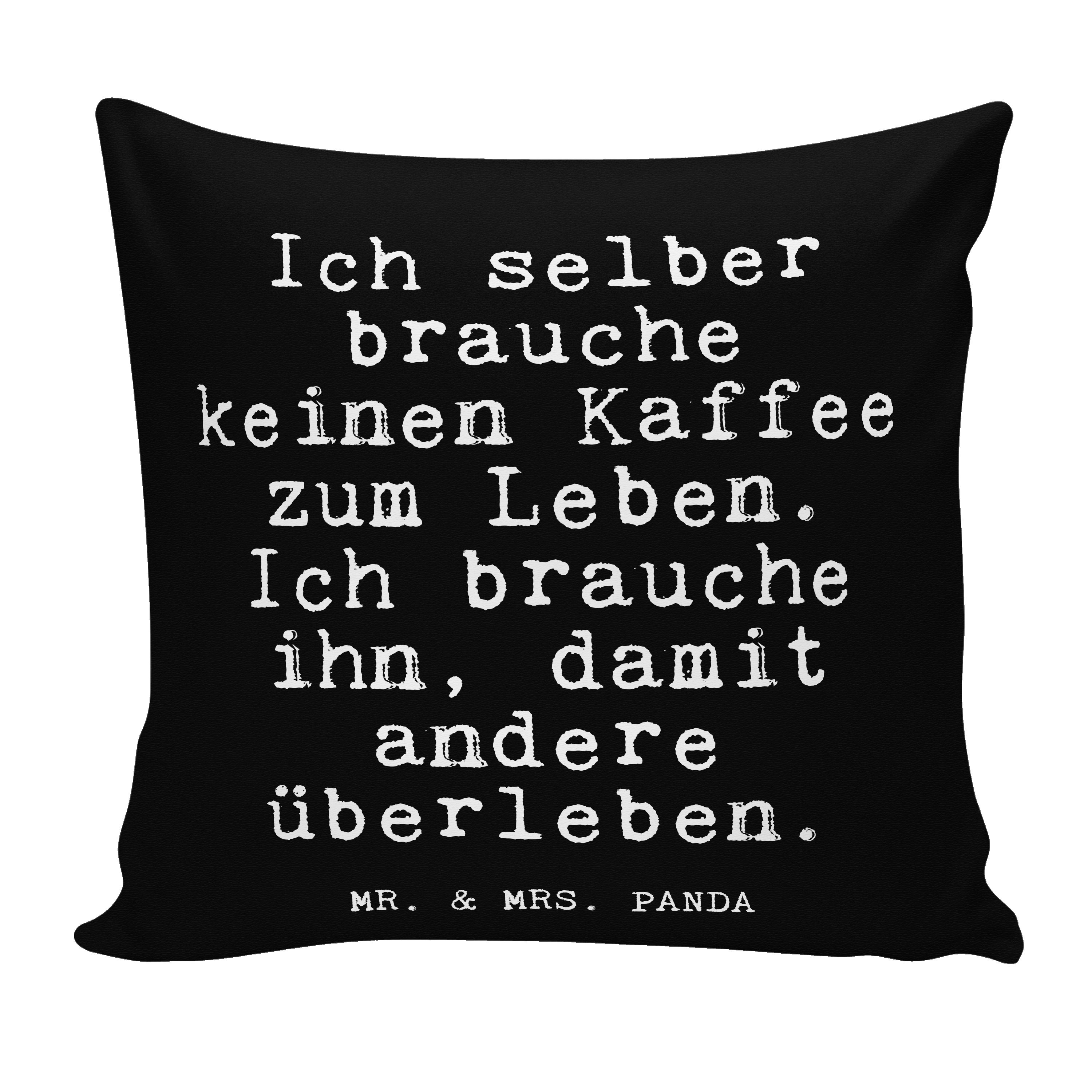 Mr. & Mrs. Panda Dekokissen »Ich selber brauche keinen... Schwarz