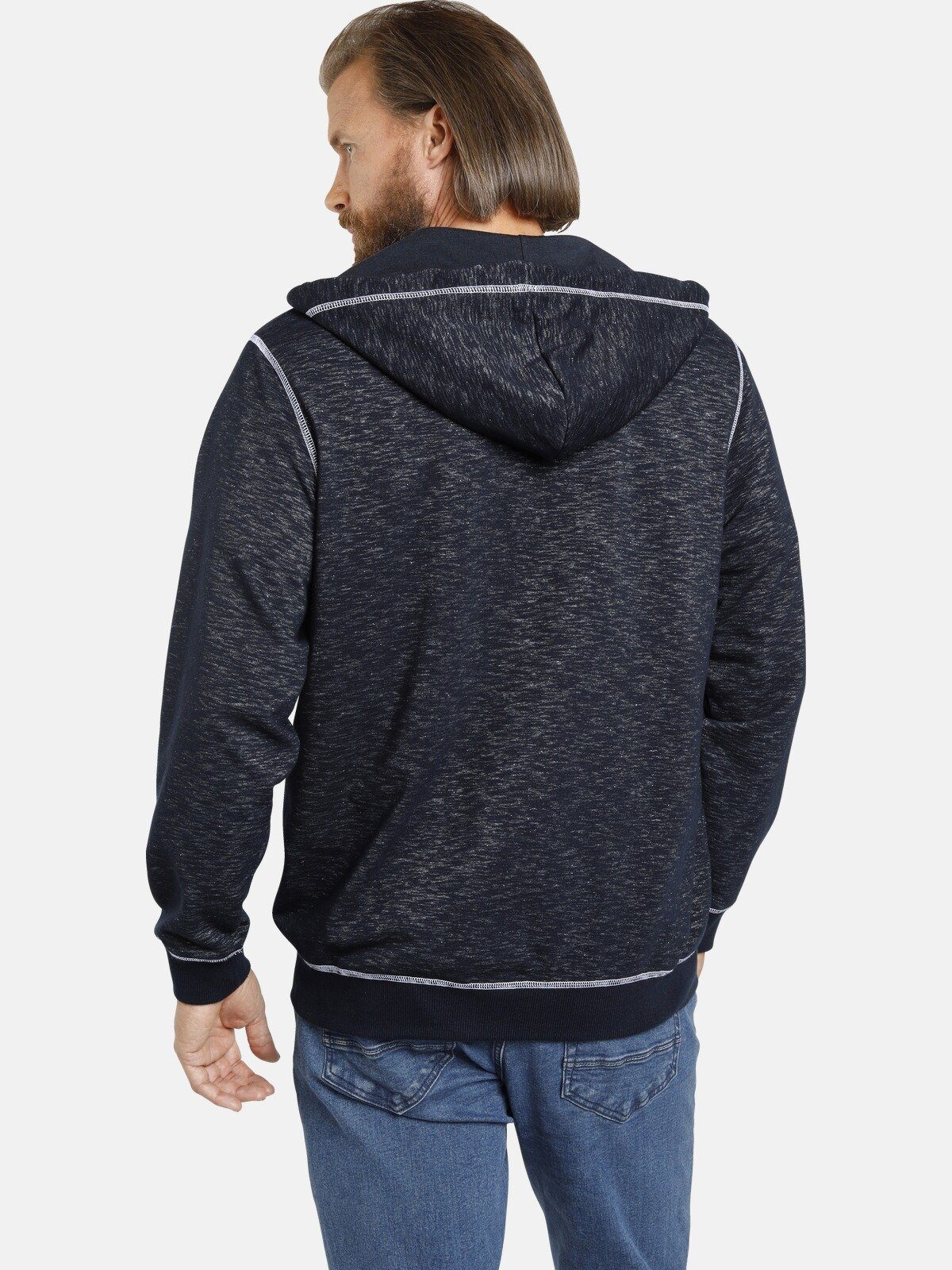 Jan Vanderstorm Kapuzensweatjacke JOKORA mit dekorativen günstig online kaufen