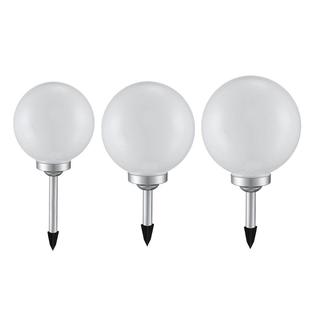 etc-shop LED Kugelleuchte, LED-Leuchtmittel fest verbaut, Warmweiß, 3er Set günstig online kaufen