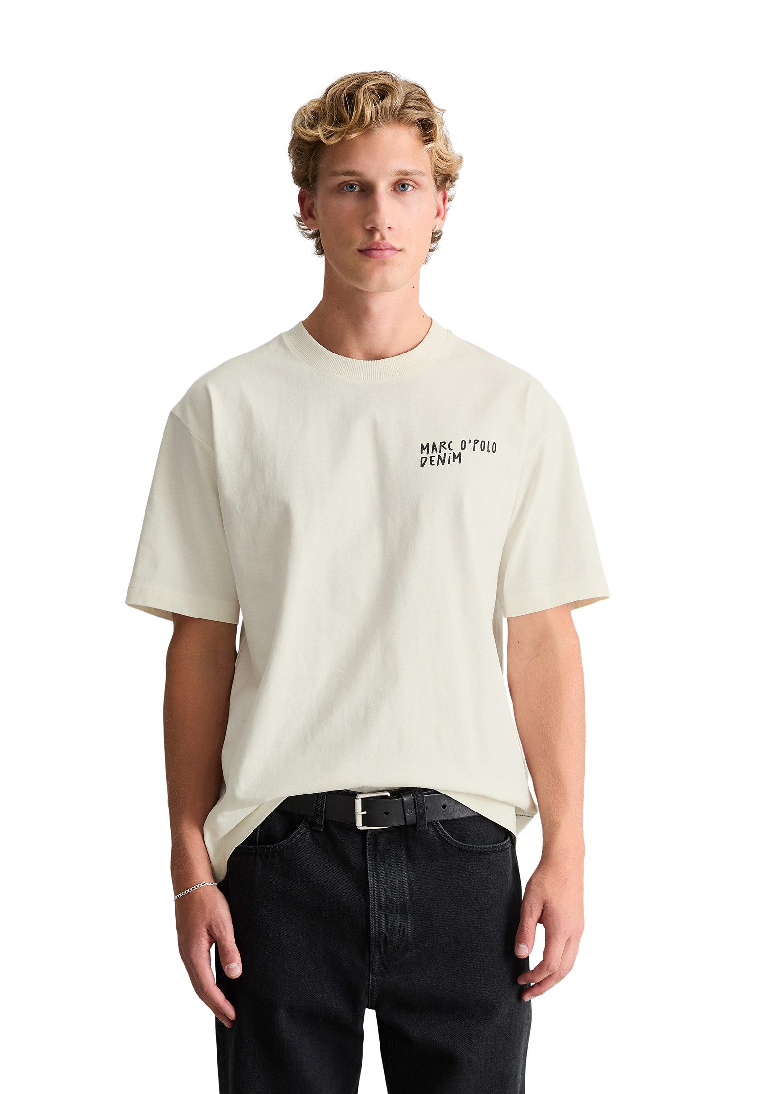 Marc O'Polo DENIM T-Shirt relaxed mit Rückenprint günstig online kaufen