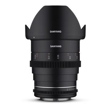 Samyang MF 24mm T1,5 VDSLR MK2 Canon EF Weitwinkelobjektiv