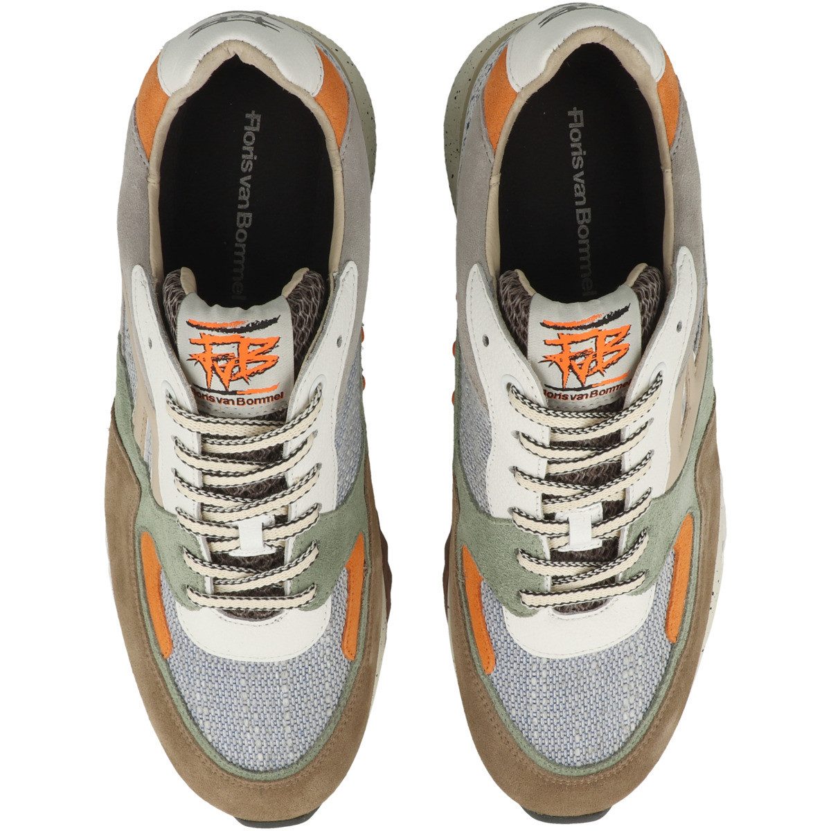 Floris van Bommel De Treener 01.55 Herren Sneaker Turnschuhe, Sportschuhe, Freizeitschuhe, Halbschuhe, Schnürschuhe