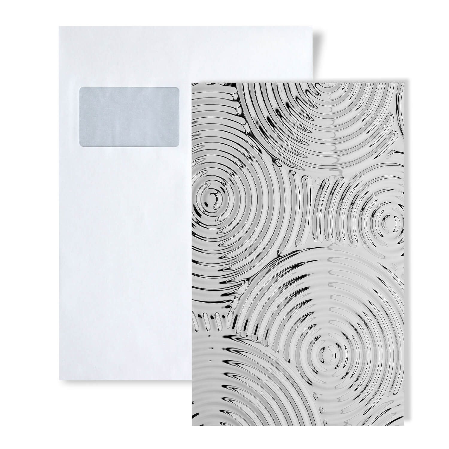 Wallface Wandpaneel 1 MUSTERSTÜCK S-29291 DIN A4 Wandpaneel MUSTER TARGET Silver, BxL: 0.3x21 cm, 0.03 qm, (1-tlg) silber