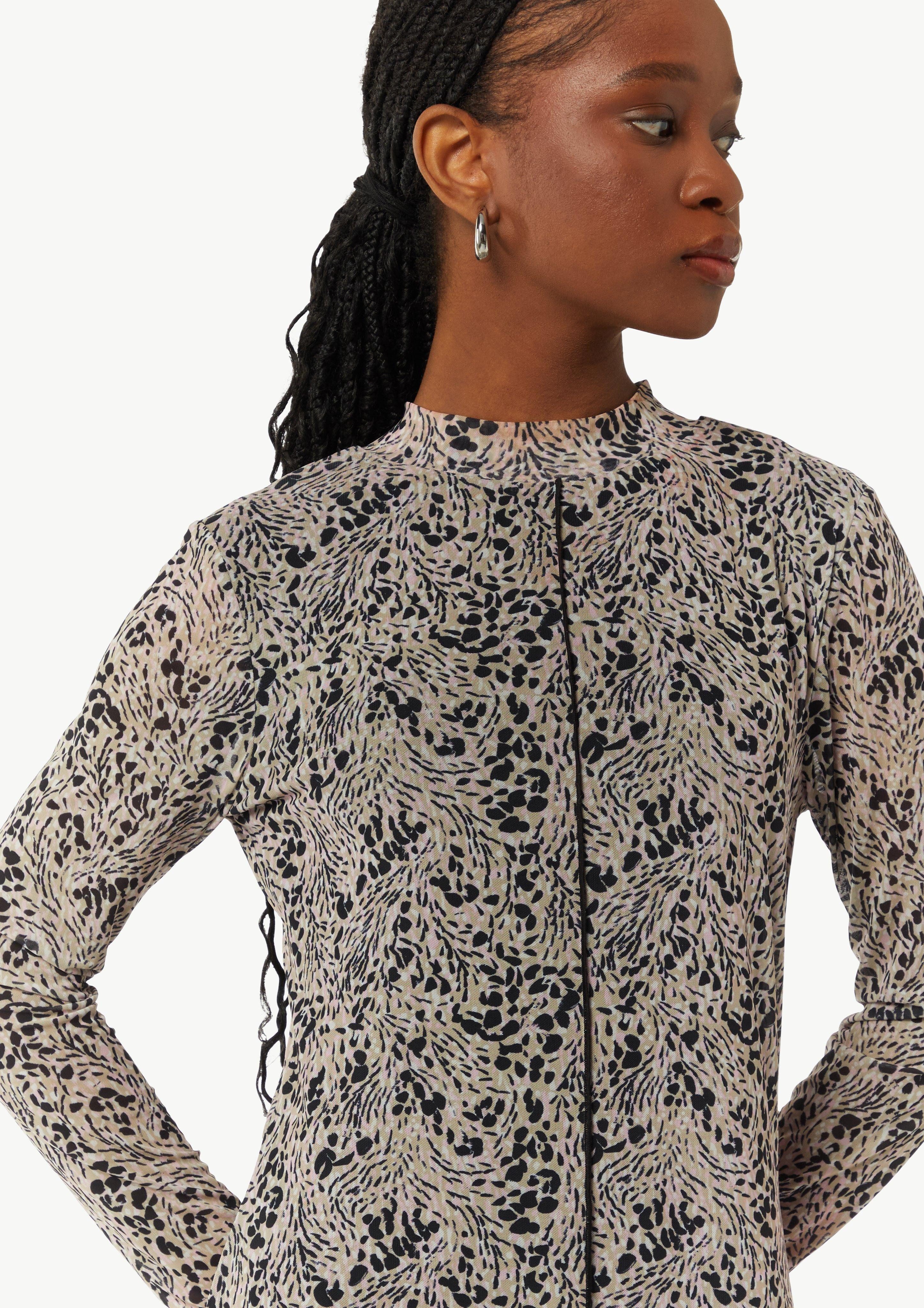 comma casual identity Minikleid Hochgeschlossenes Midi-Kleid günstig online kaufen