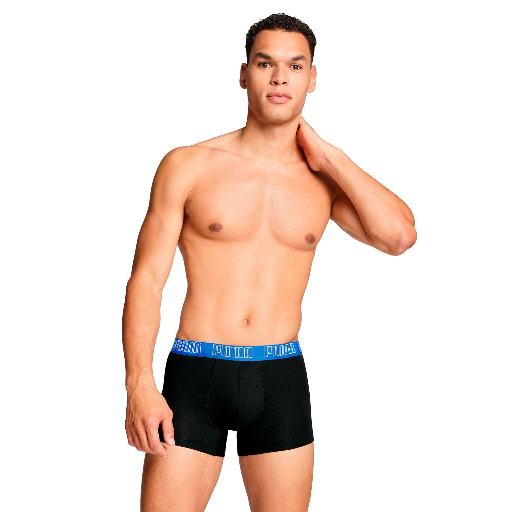 PUMA Boxer Herren Boxershort 6er Pack Baumwolle (Packung, 6er Pack)