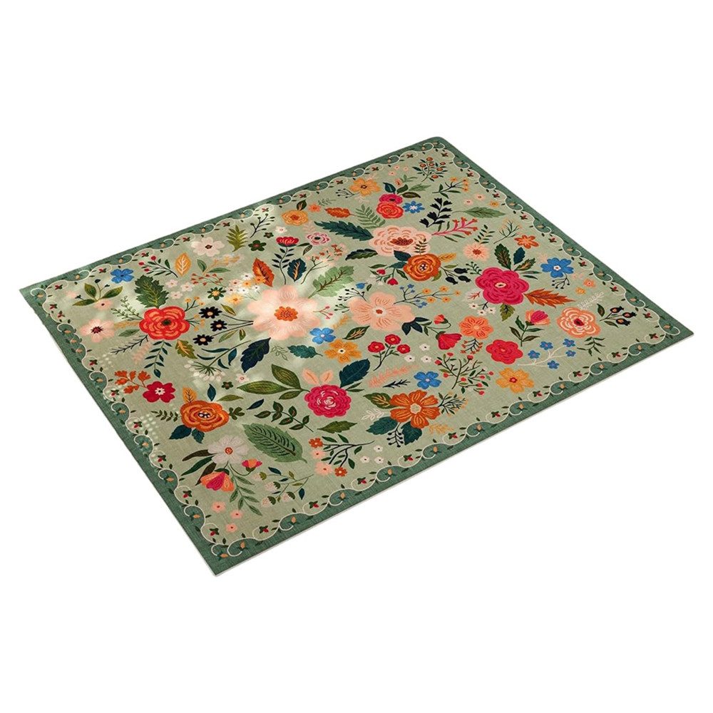 Minicloss Fußmatte Boho Fußmatte für Innenbereich – Rutschfester Teppich mit Blumenmuster, Ideal für Eingangsbereich, Küche, Haustür, Kinderzimmer