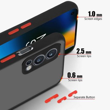 Cadorabo Handyhülle OnePlus Nord 2 5G OnePlus Nord 2 5G, Handy Schutzhülle - Hülle - Ultra Slim Hard Cover Case - Bumper