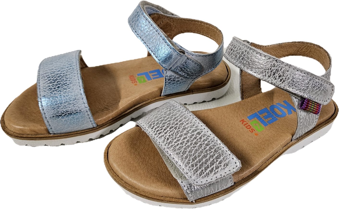 KOEL Ledersandalen Mädchen Sommer Klettverschluß KO350 Sandale aus echtem Leder
