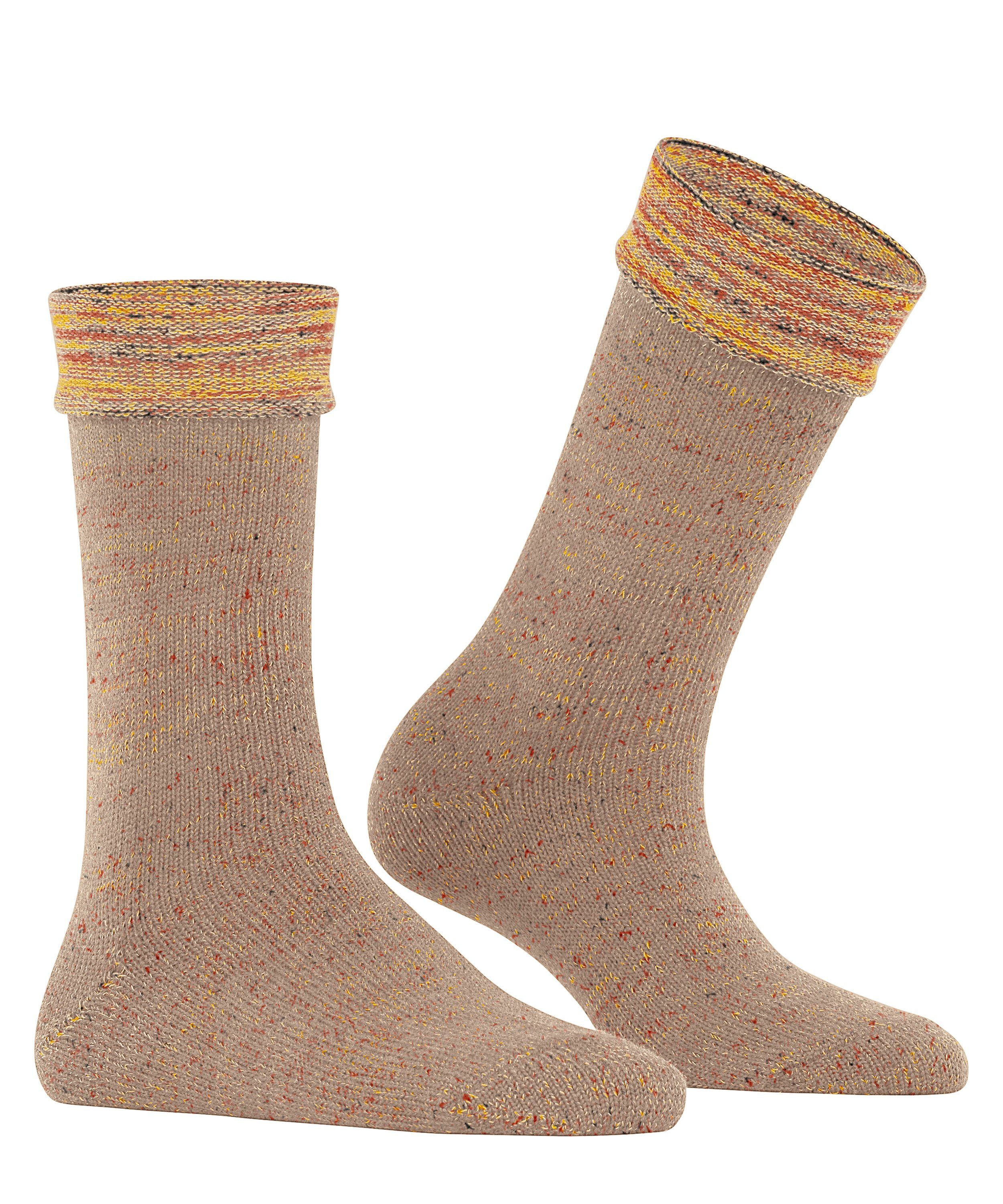 (1-Paar) Esprit Multicolour Socken camel Boot (5038)