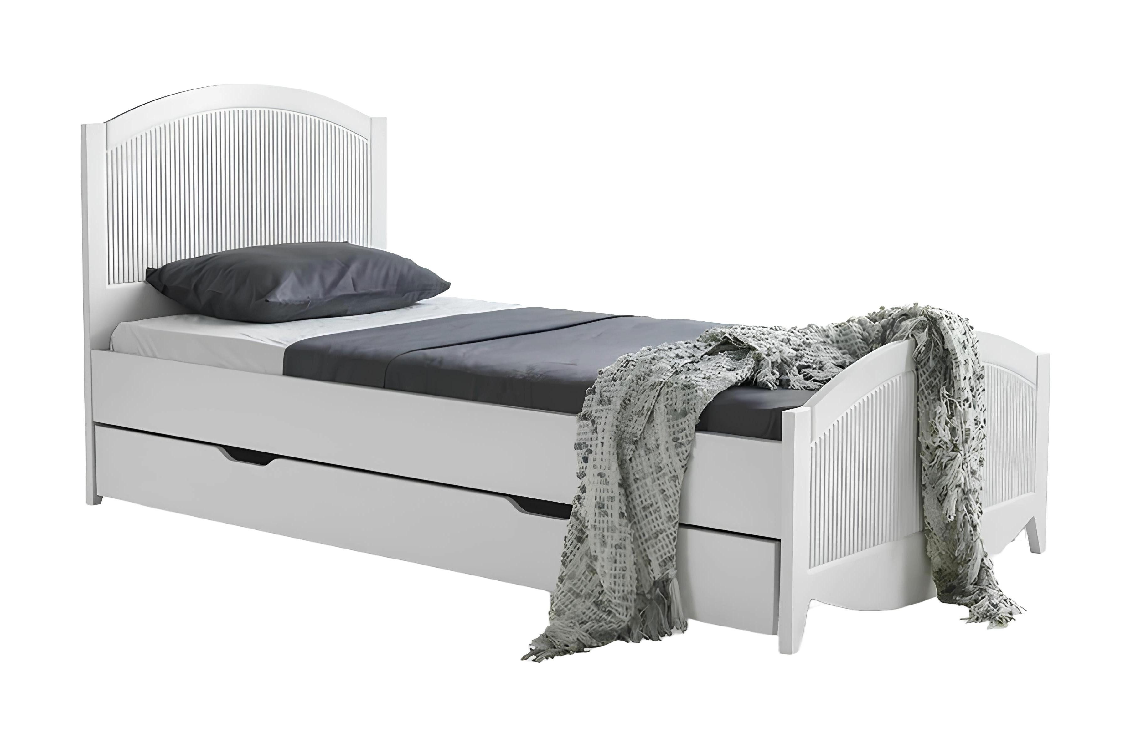 Xlmoebel Einzelbett Neuartiges Luxus-Bett für das moderne Kinderzimmer - stilvolles (Bett), Hergestellt in Europa