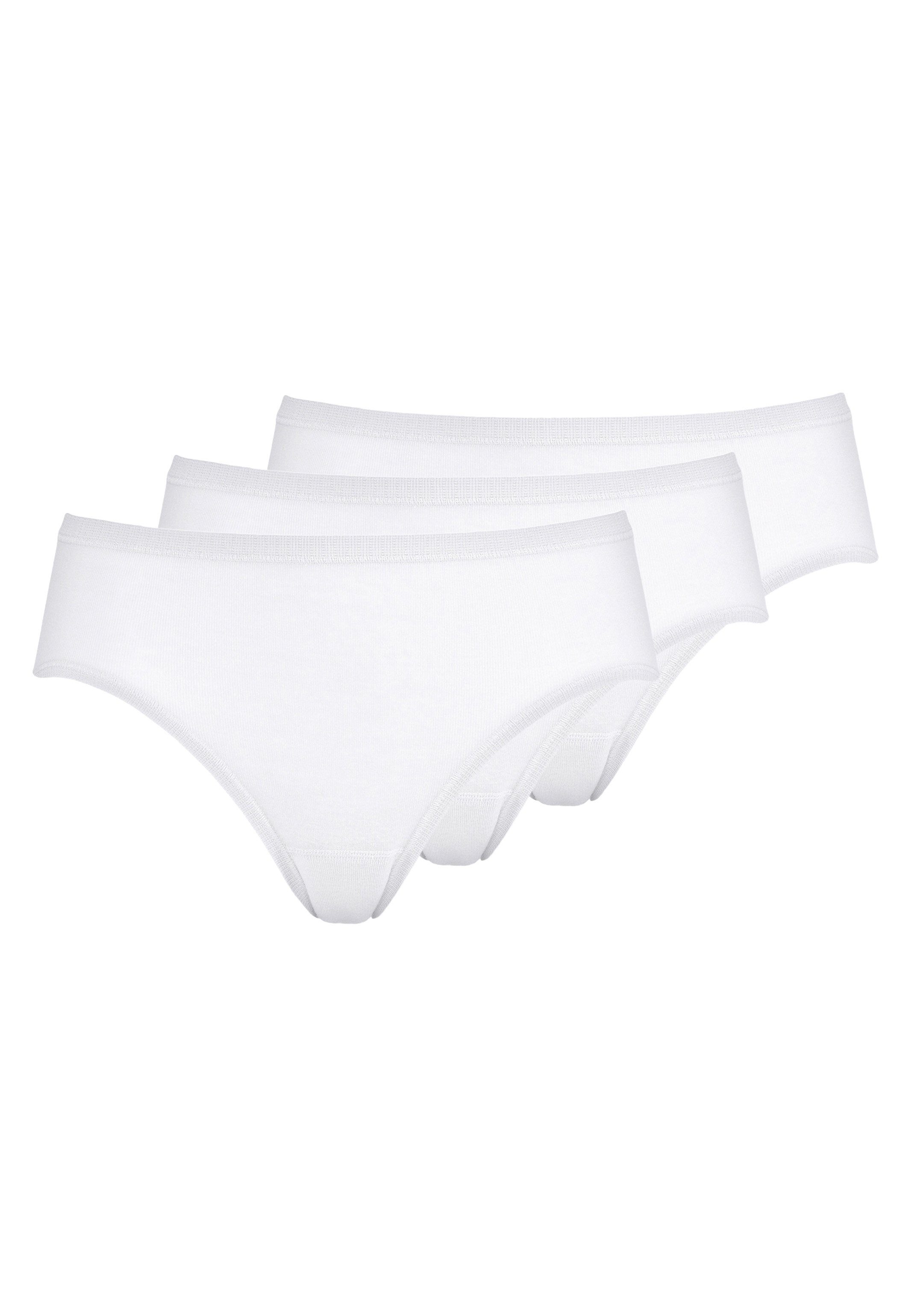 Mey Hüftslip 3er-Pack 2000 (Spar-Set, 3-St) Hüftslip - Baumwolle - Hipster mit perfektem Sitz Weiß