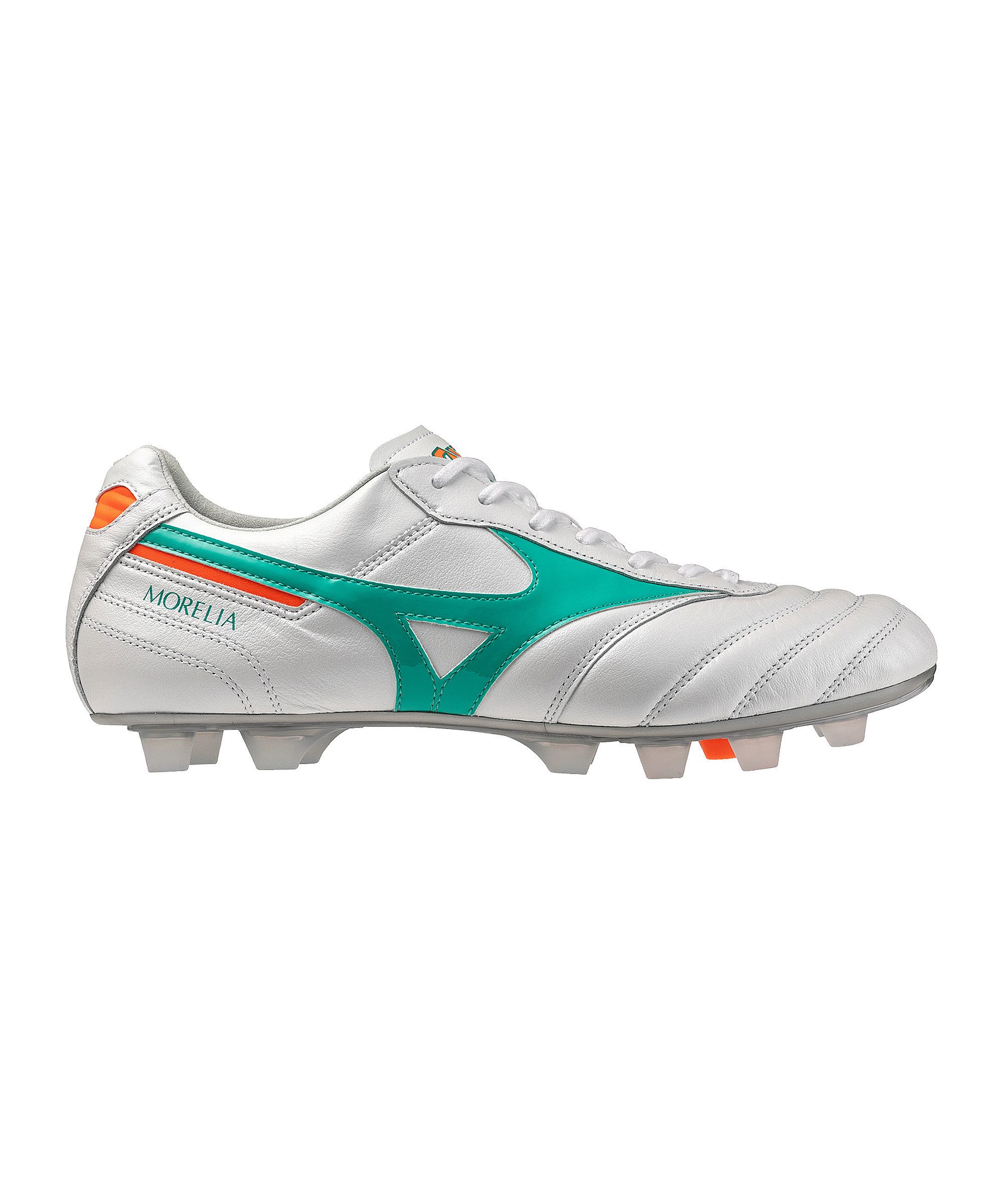 Mizuno Morelia II Japan FG Prism Weiß Unisex Fußballschuh