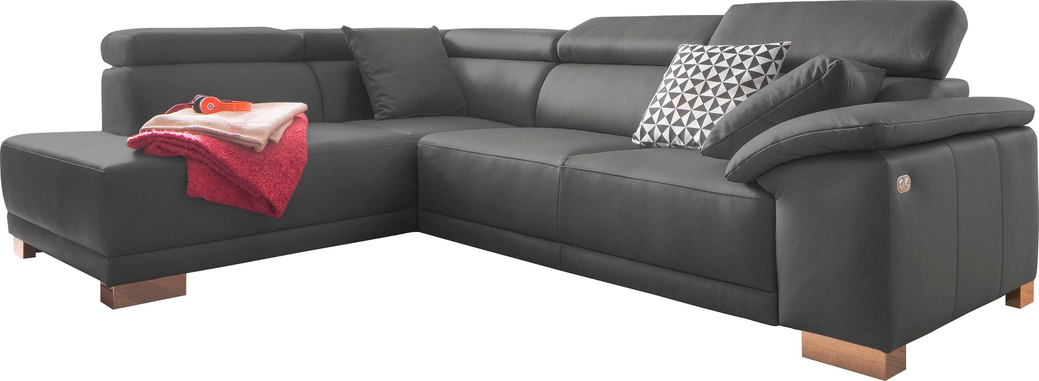 3C Candy Ecksofa "Menorca modern und bequem, OTTOs Choice, L-Form", Kopftei günstig online kaufen
