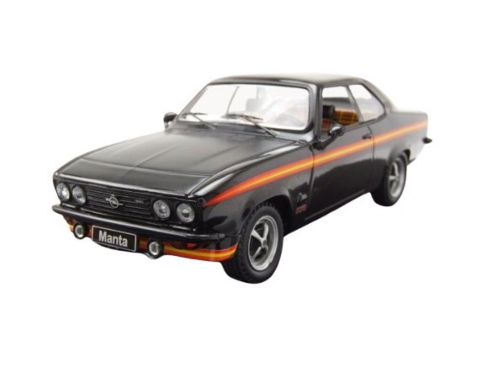 ixo Models Modellauto Opel Manta A GT/E Black Magic 1974 schwarz, Maßstab 1:43