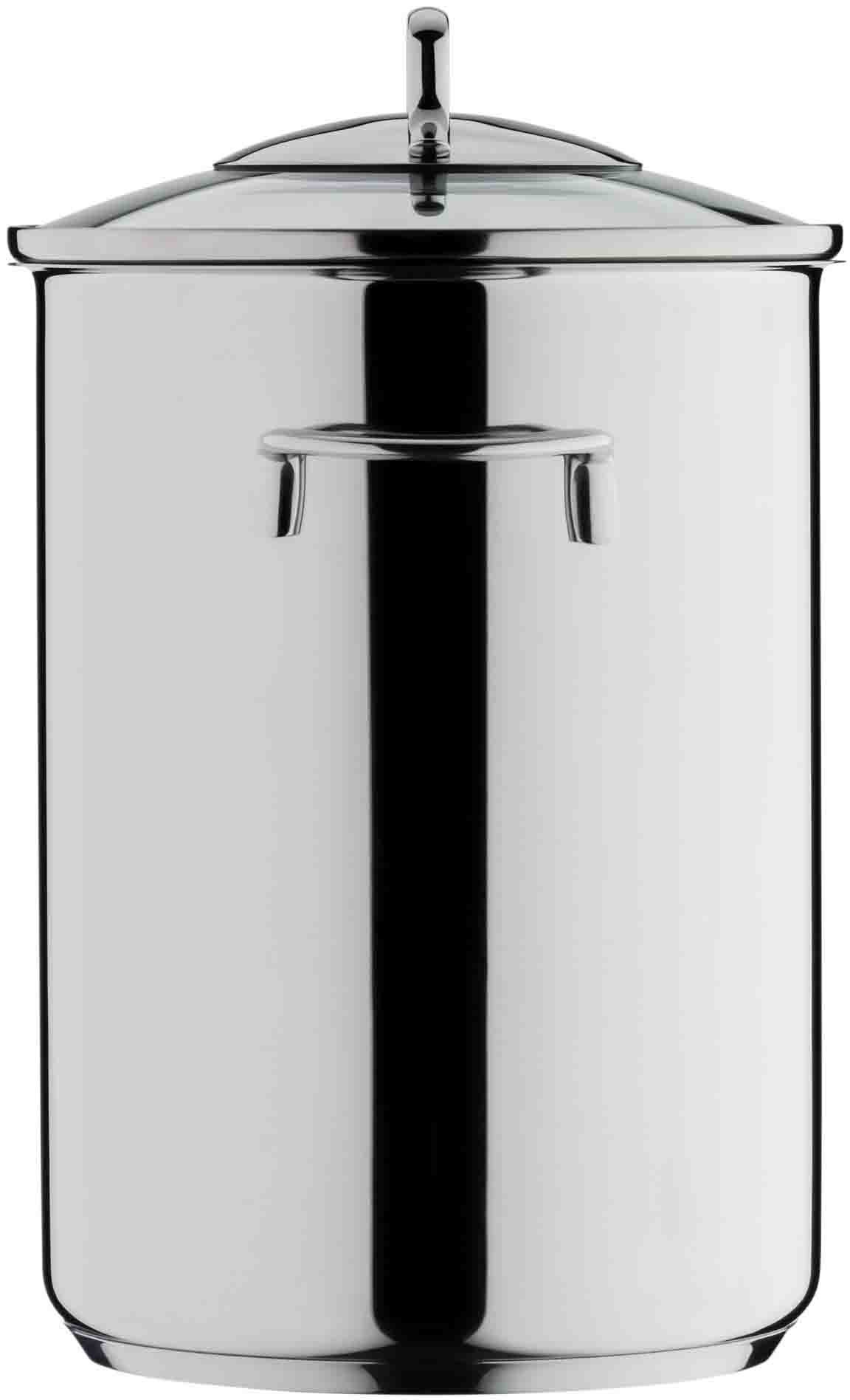 WMF Spargeltopf, Ø 4,5 18/10, Liter mit Induktion, cm, Rostfrei Cromargan® Edelstahl 16 Siebeinsatz
