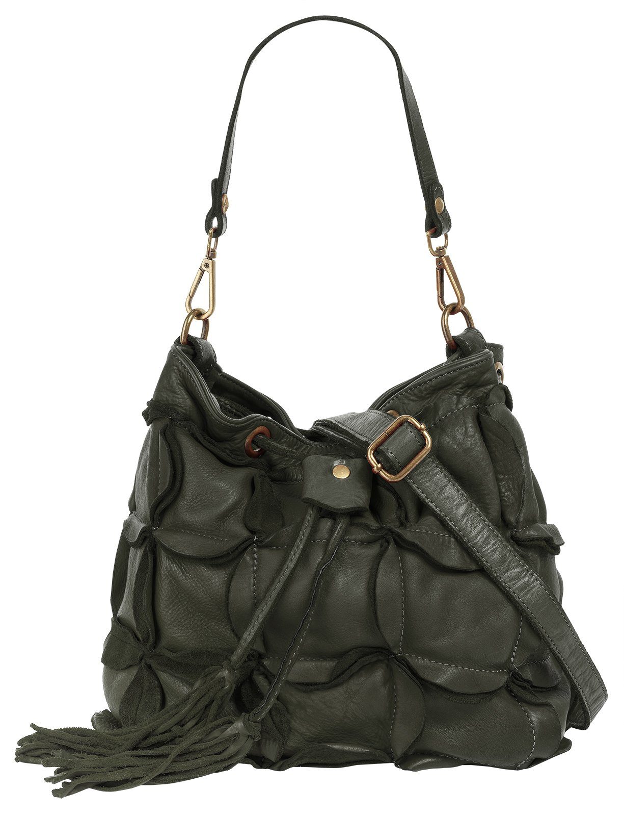 Samantha Look Henkeltasche, echt Leder, Made in Italy günstig online kaufen