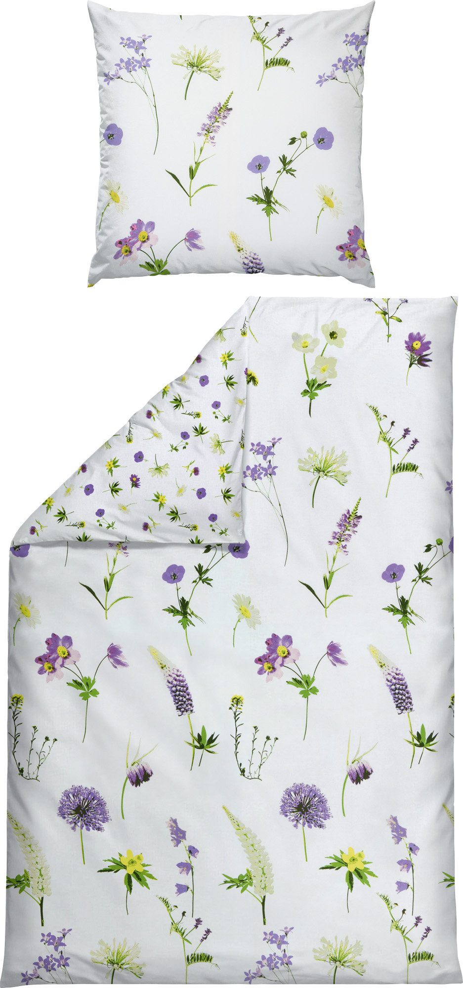 REDBEST Bettwäsche Wendebettwäsche, Renforcé, Blumen