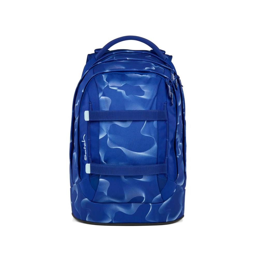 Satch Schulrucksack Pack (4tlg., inkl. Schlamperbox, Regenhülle und Geldbörse)