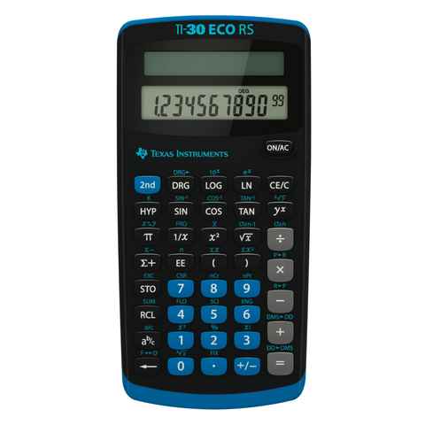 Texas Instruments Taschenrechner TI-30 ECO RS, Solar, Wissenschaft, Schule und Beruf