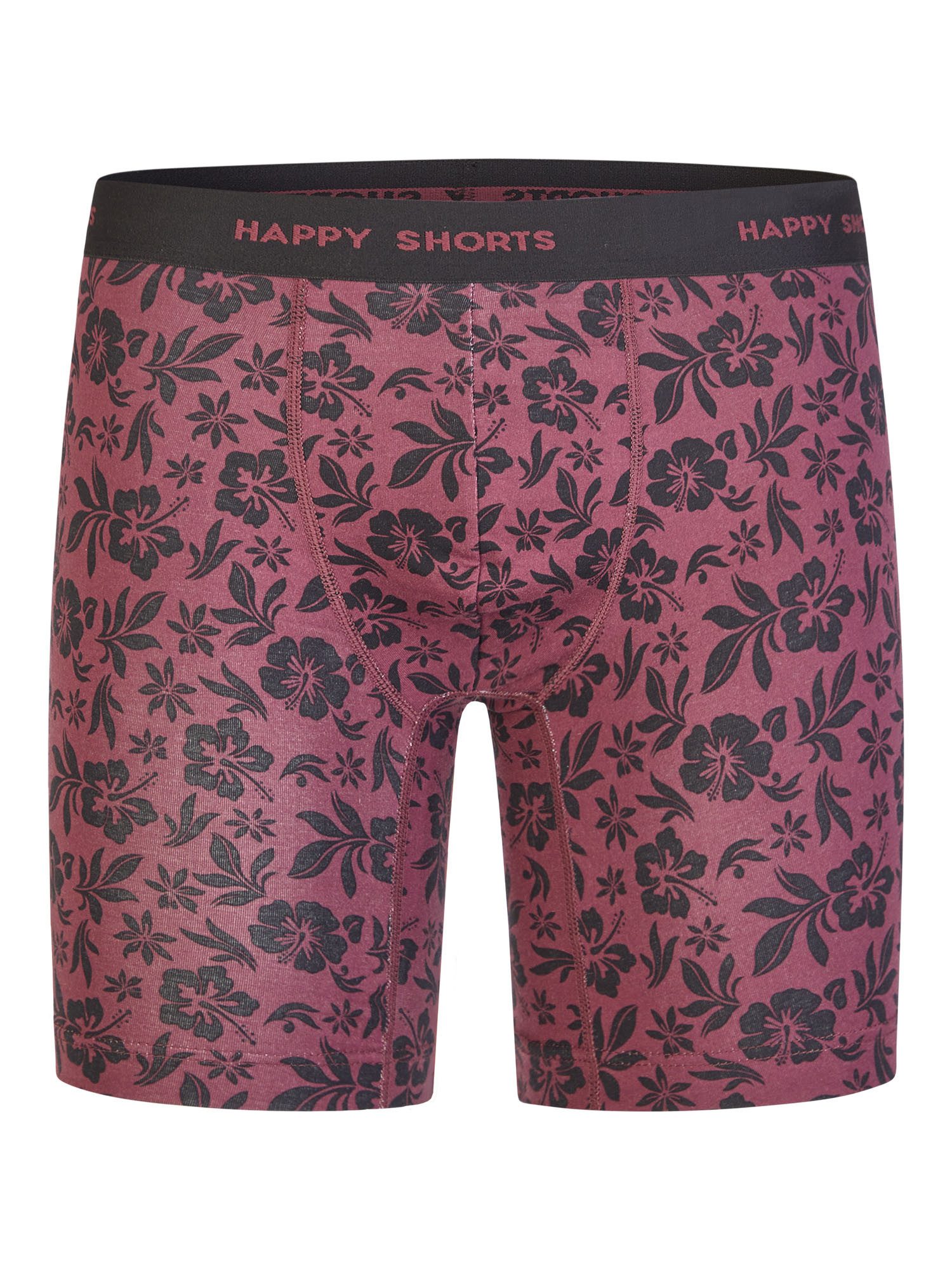 HAPPY SHORTS Langer Boxer Jersey (2-St) Boxershorts, Herren Unterhose