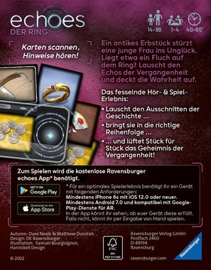 Ravensburger Spiel, Audio Mystery Spiel »echoes - Der Ring«, Made in Europe; FSC® - schützt Wald - weltweit