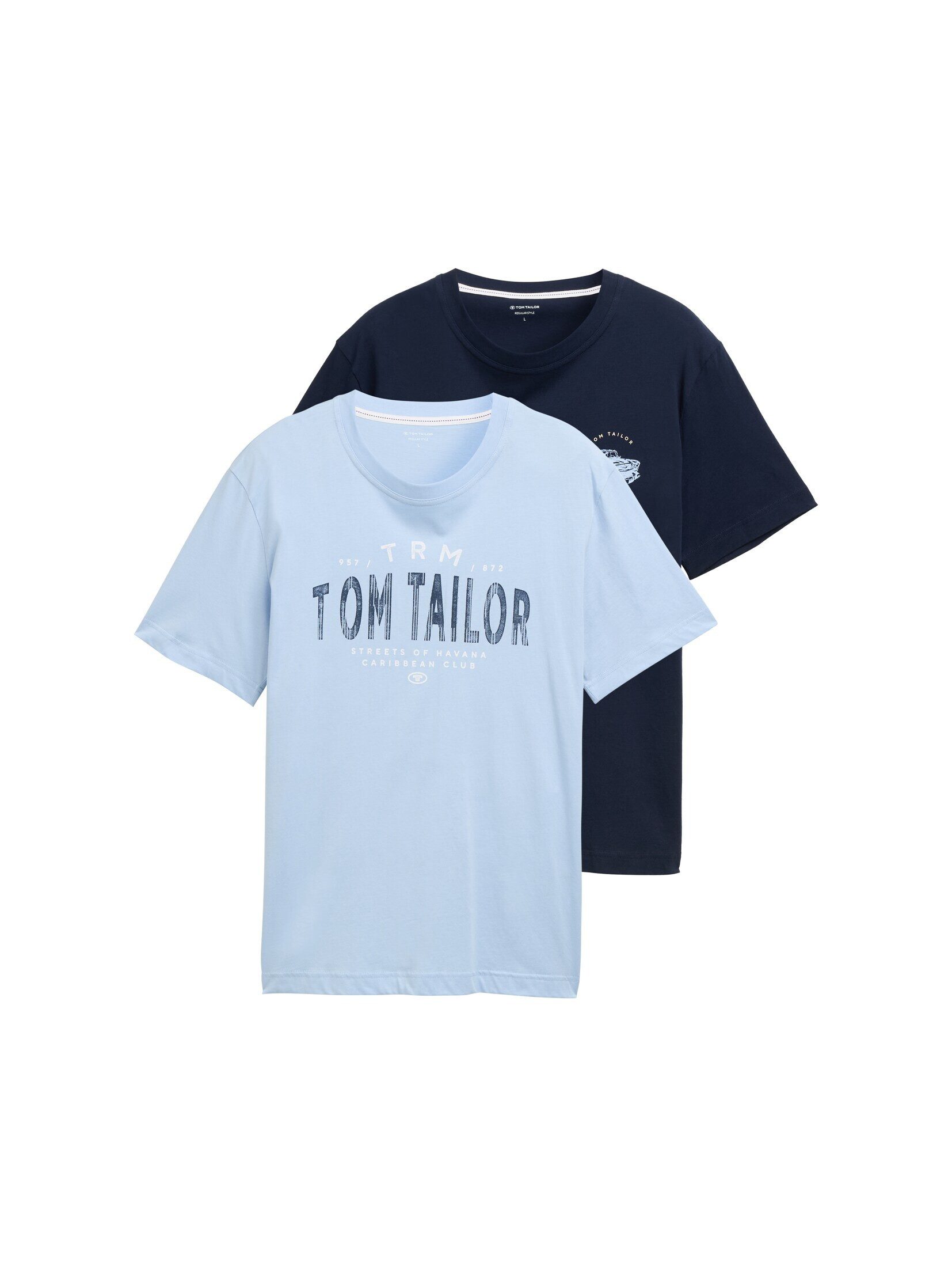 TOM TAILOR T-Shirt (Packung, 2-tlg) mit günstig online kaufen
