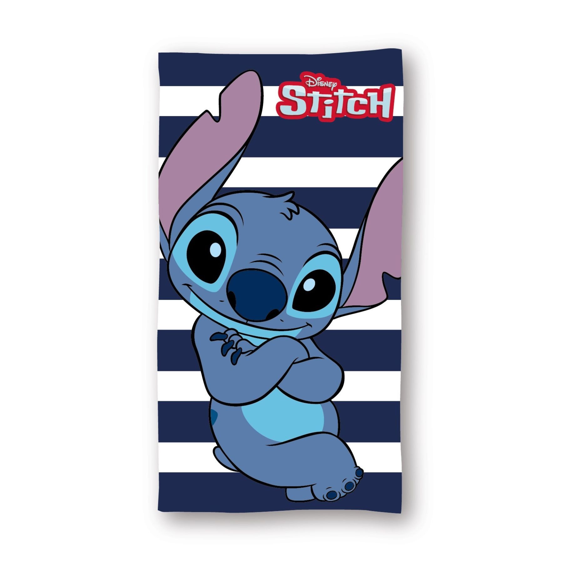 Lilo & Stitch Strandtuch 140x70 cm Badetuch Handtuch Mikrofaser Blau, (1-St)