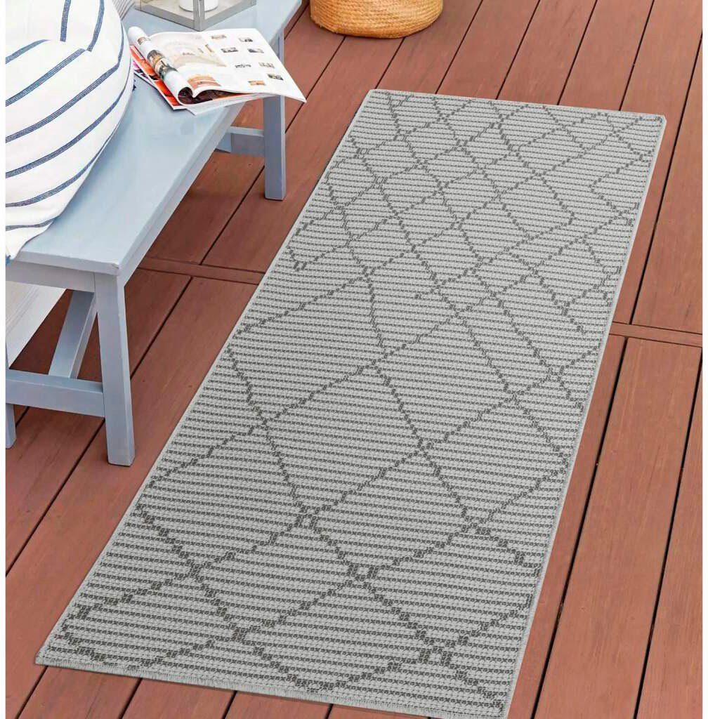 Carpet City Outdoorteppich PALM3526, rechteckig, Höhe: günstig online kaufen