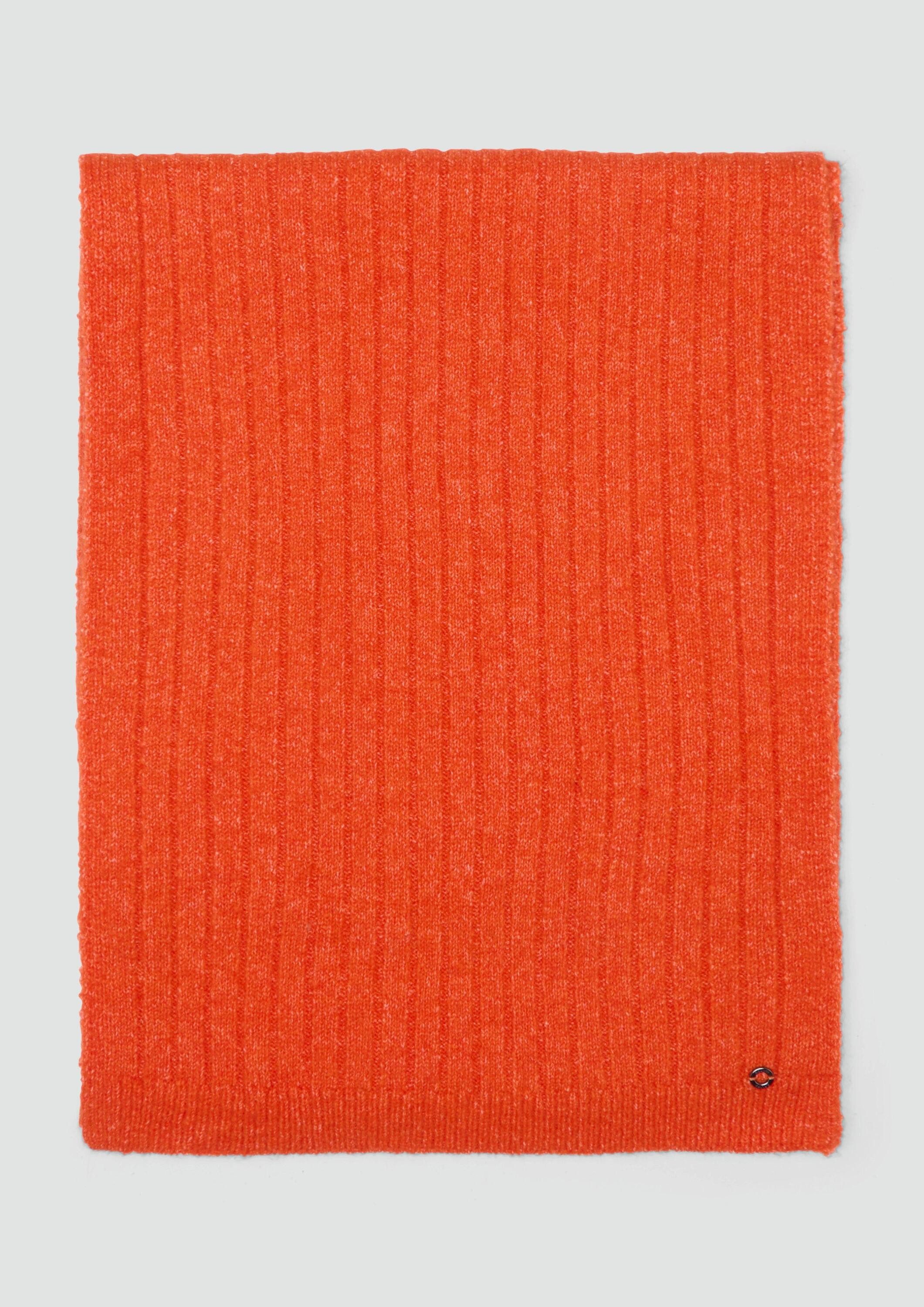 s.Oliver Schal Schal, Gestrickter Schal mit Rippstruktur