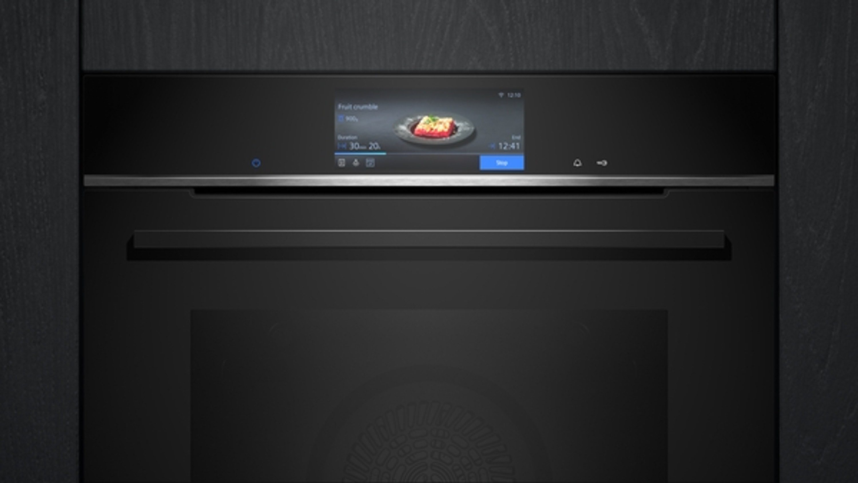 SIEMENS Einbaubackofen iQ700 HB778G3B1, mit Auszug nachrüstbar, Wifi-fähig, Bratenthermometer Plus