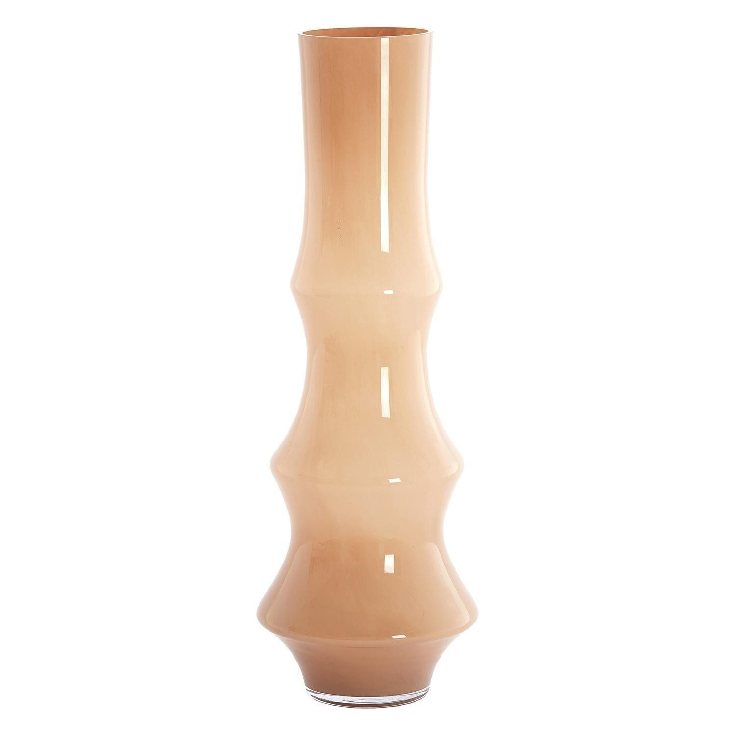 Light & Living Dekovase FIORENZA, Vase, Karamell, Glas, H 70 cm (1 St), Farbverlauf