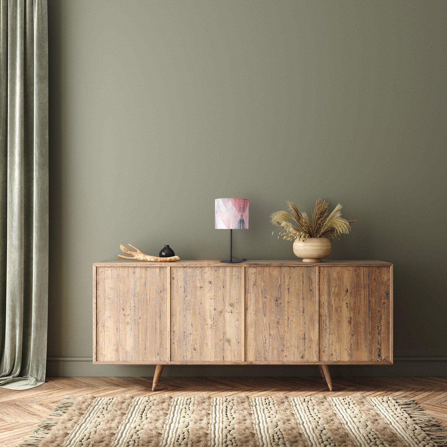 Paco Home Tischleuchte Mero 102, ohne Leuchtmittel, Nacht Schreib âˆ…18cm P günstig online kaufen