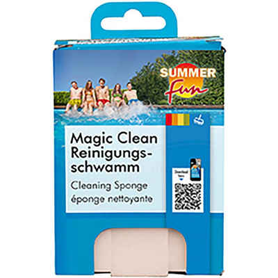 SUMMER FUN Poolbürste Magic Clean Reinigungsschwamm, Boden, Wand