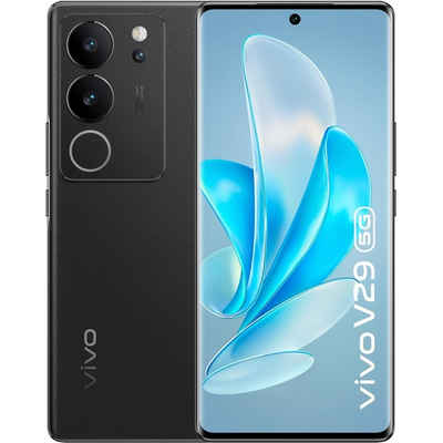 Vivo V29 5G 256 GB / 8 GB - Smartphone - black Smartphone (256 GB Speicherplatz)