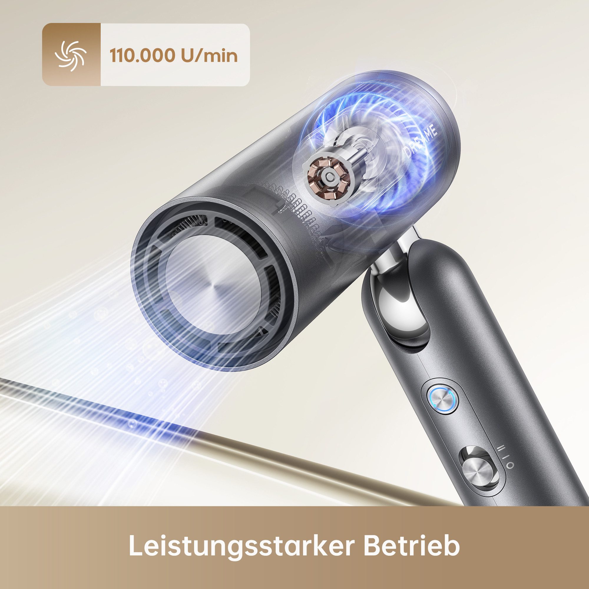 Dreame Haartrockner Pocket Neo 2, 1300 W – Bild 4 von 5